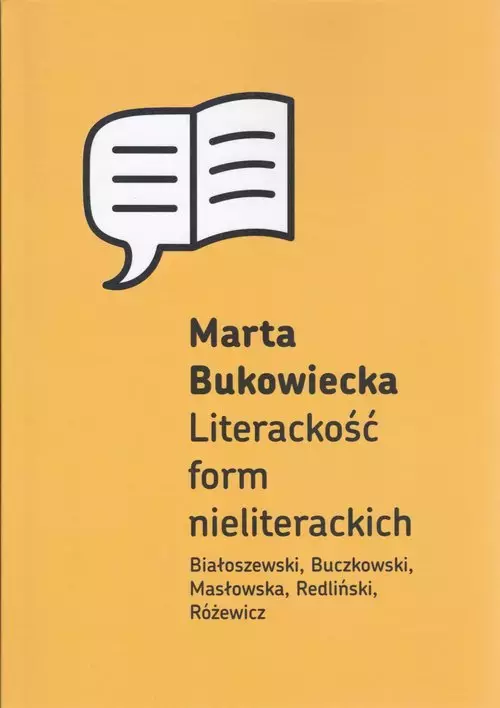 Literackość form nieliterackich - Książki