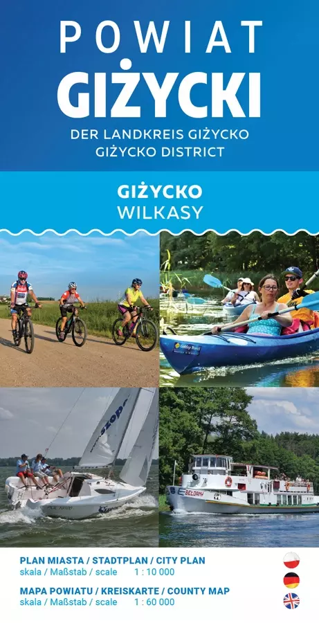 Mapa turystyczna - Giżycko/Powiat Giżycki - Książki