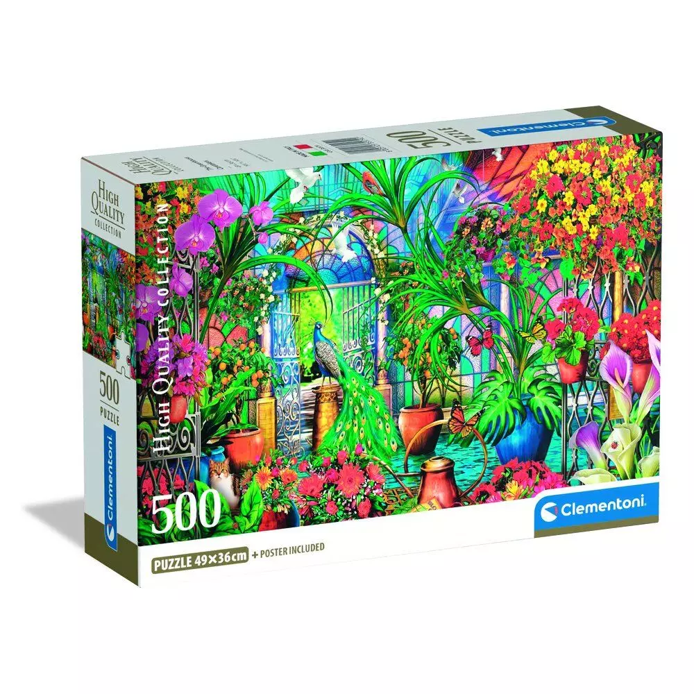 CLE puzzle 500 Compact The Greenh.Caretakers 35579 - Zabawki