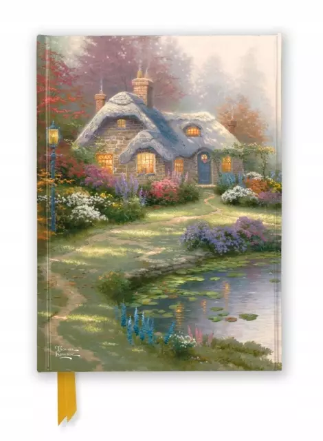 Thomas Kinkade: Everetts Cottage (Foiled Journal) - Książki