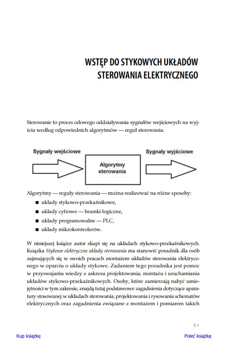Stykowe elektryczne układy sterowania, wydanie 2 - Książki
