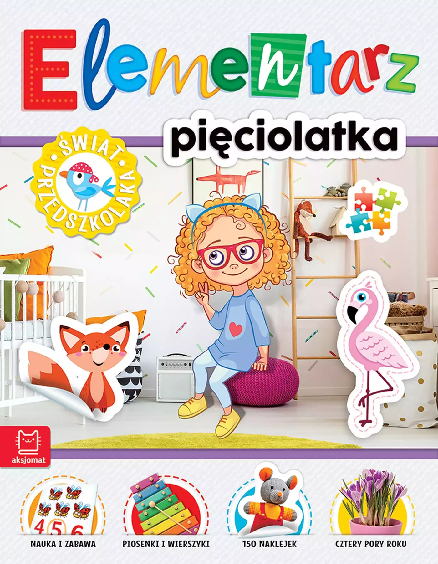 Elementarz 5-latka. Świat przedszkolaka. Wydanie II - Książki