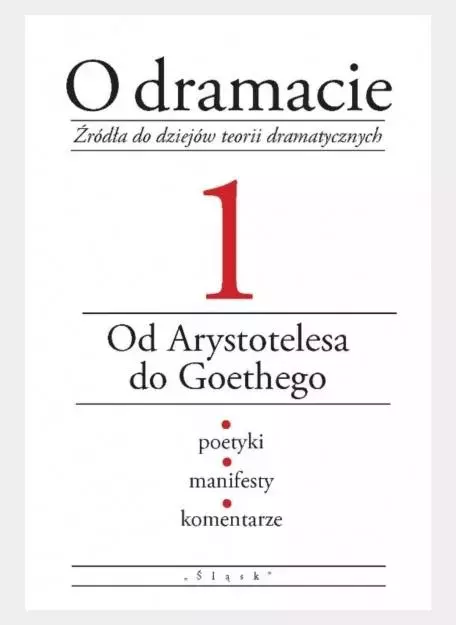 O dramacie. Od Arystotelesa do Goethego - Książki