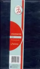 Wizytownik 96 trzyklatkowy 725 granatowy ANTRA - Książki
