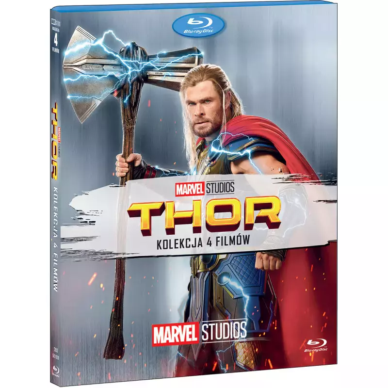 Pakiet: Thor. Części 1-4, 4 Blu-ray - Filmy