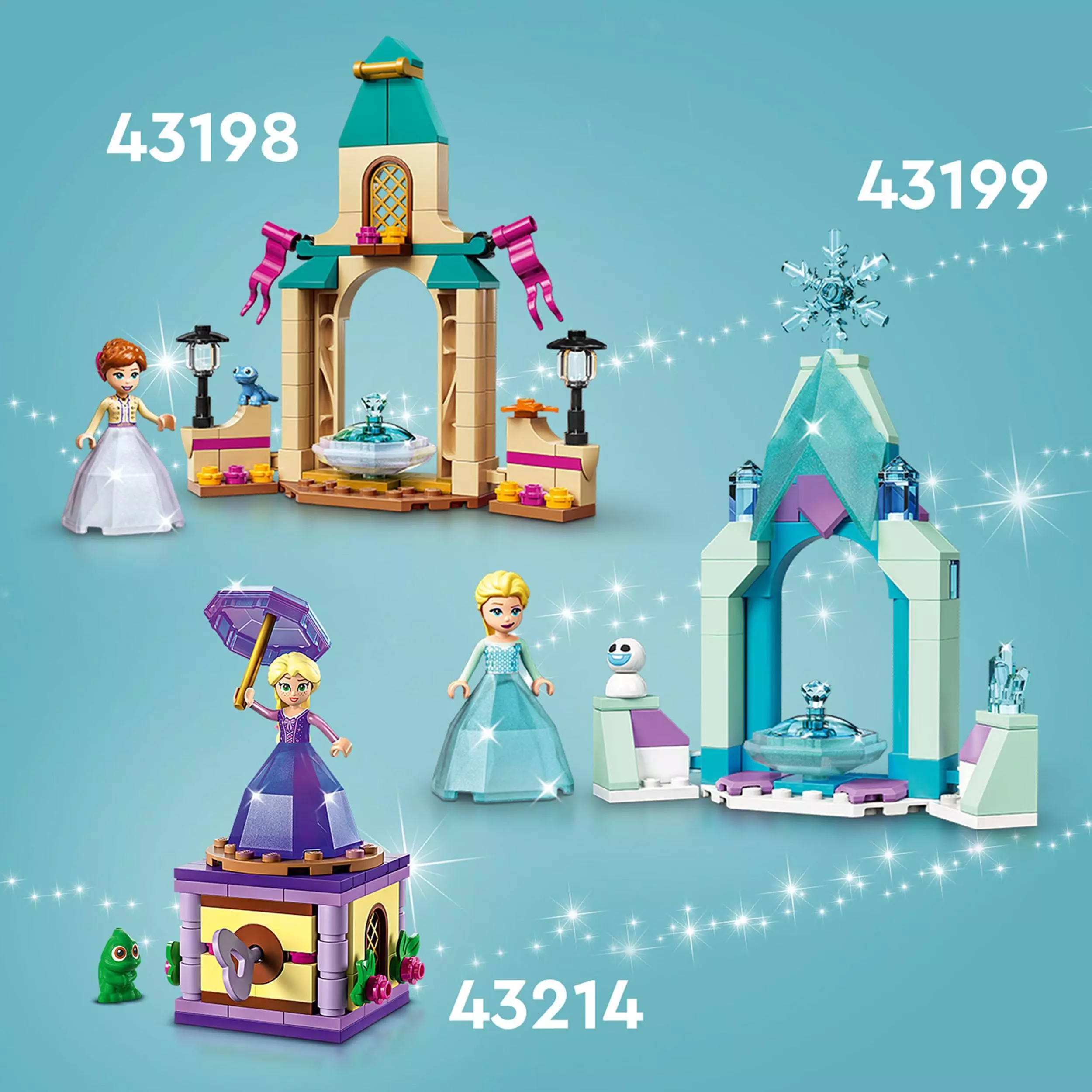 LEGO Disney. Wirująca Roszpunka 43214 - Zabawki
