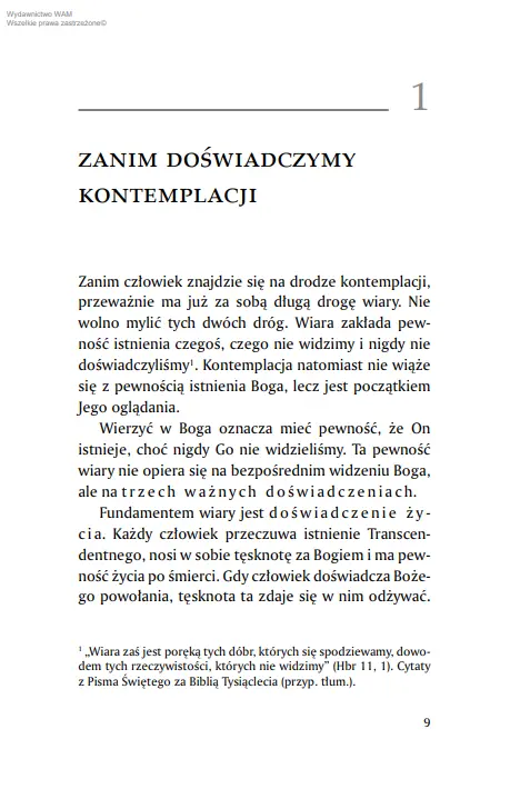 Droga kontemplacji - Książki