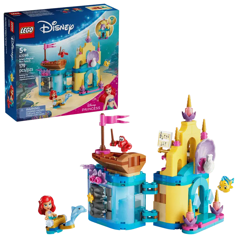 LEGO Disney™ Magiczny minipałac Arielki 43285 - Zabawki