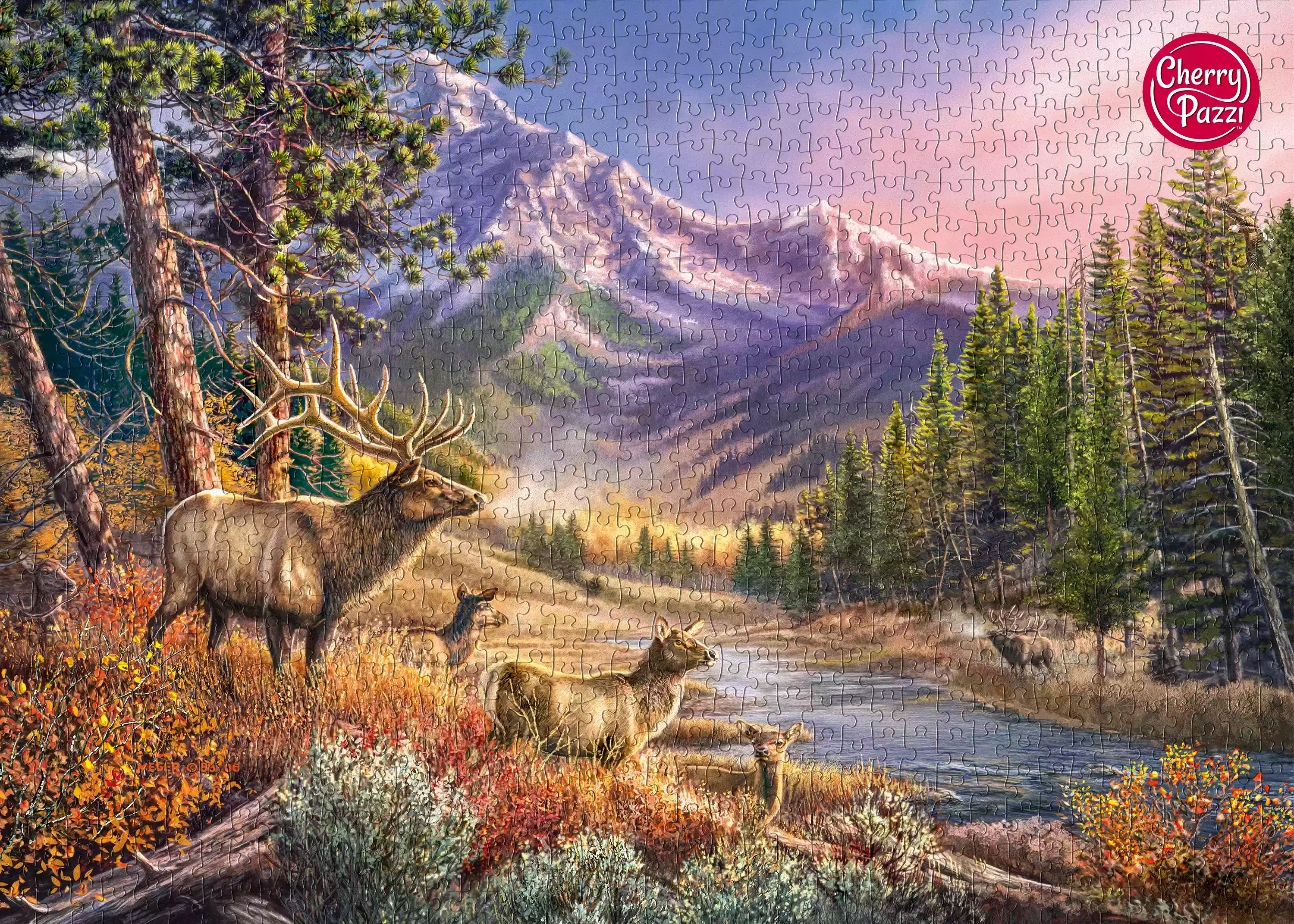 Puzzle 1000 elementów. Wrześniowy krajobraz 30523 - Puzzle