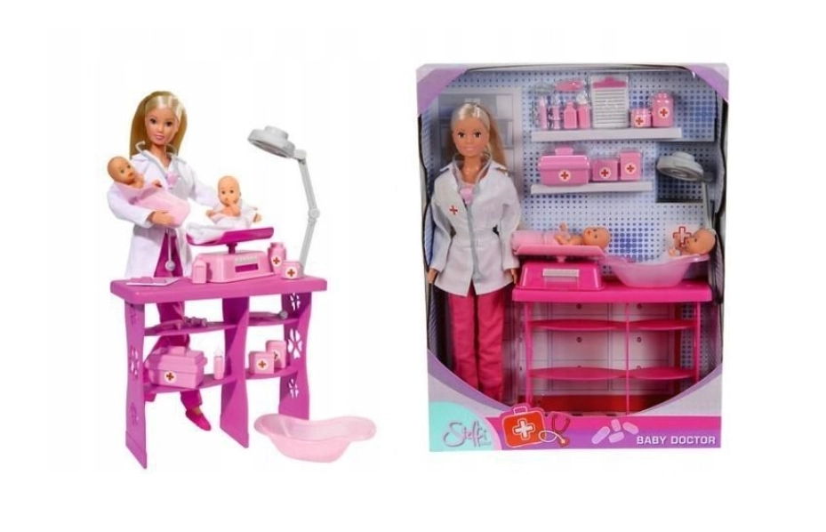 Steffi. Lalka pediatra z akcesoriami - Zabawki