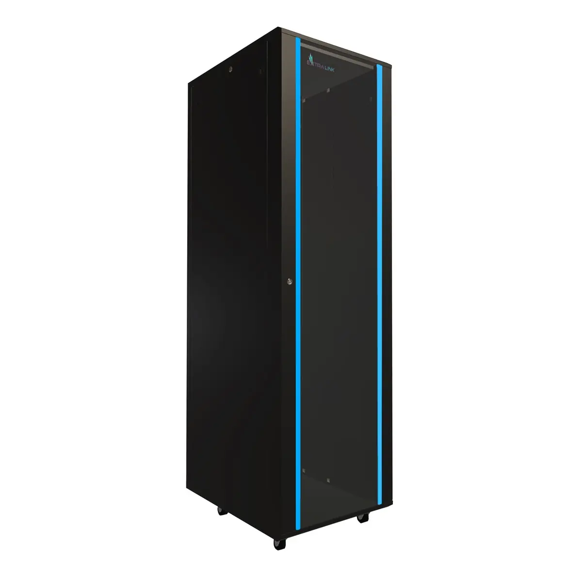 Extralink 42U 600x800 Czarna | Szafa rack | stojąca - Elektronika i akcesoria