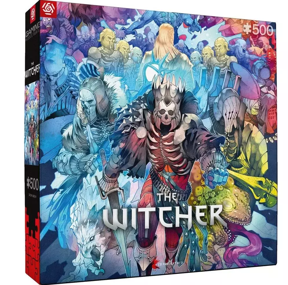 Puzzle 500 Wiedźmin: Monster Faction - Puzzle