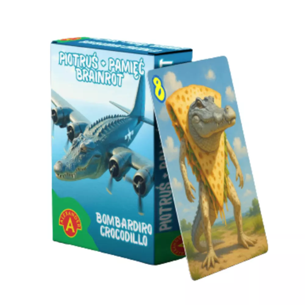 Piotruś Brainrot. Bombardiro Crocodilo - Gry
