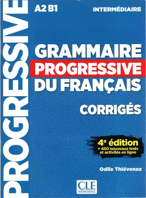 Grammaire progressive niveau interme. A2 B1, klucz - Książki