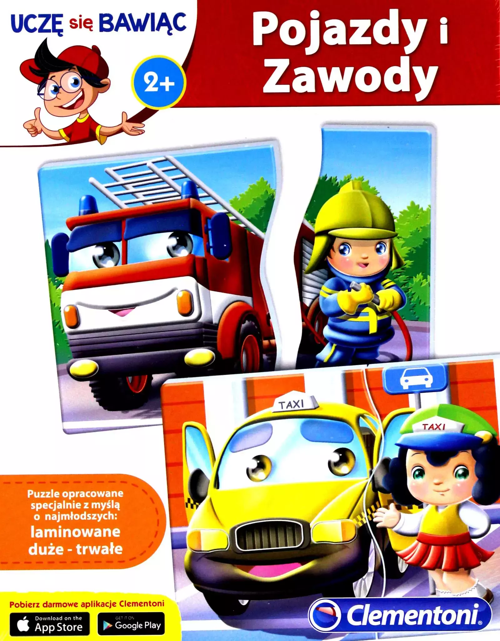 Uczę się bawiąc. Pojazdy i zawody - Zabawki