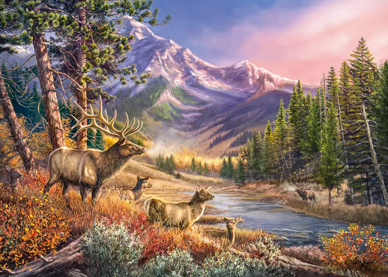 Puzzle 1000 elementów. Wrześniowy krajobraz 30523 - Puzzle