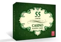 CASINO - karty do gry 2 x 55 listków - Książki