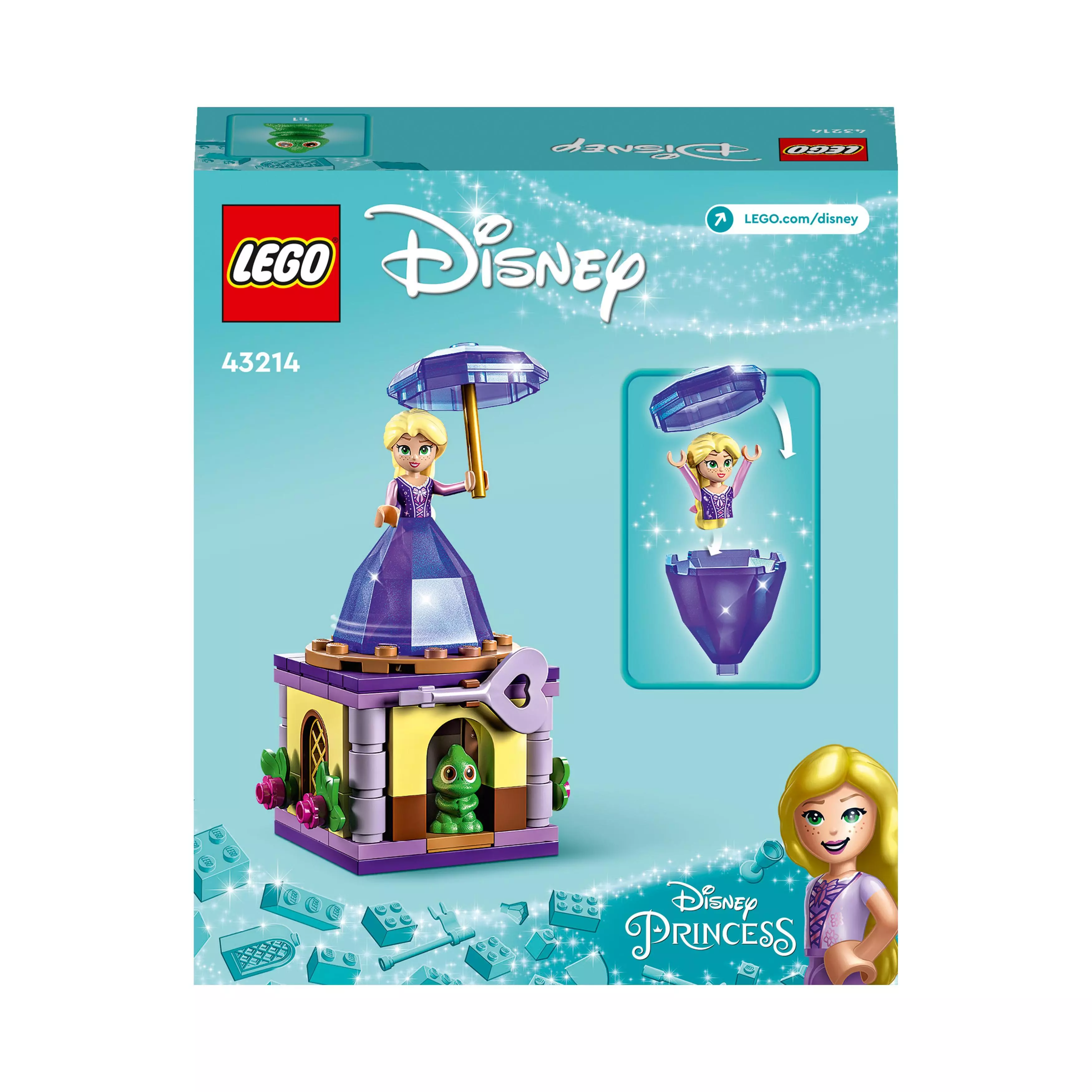 LEGO Disney. Wirująca Roszpunka 43214 - Zabawki