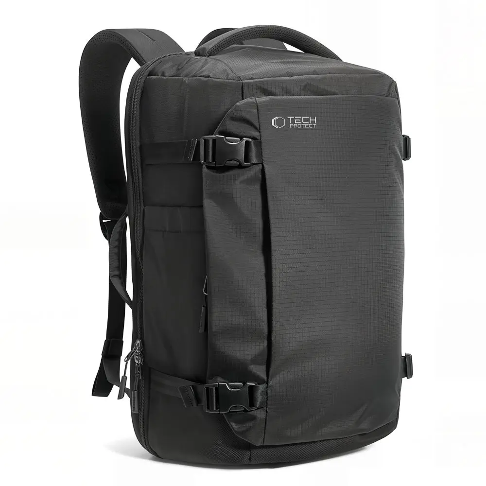 Tech-Protect Defender S70 Ryanair & Wizzair Travel Laptop Cabin Backpack 24L 40x30x20 Black - Papiernicze i szkolne