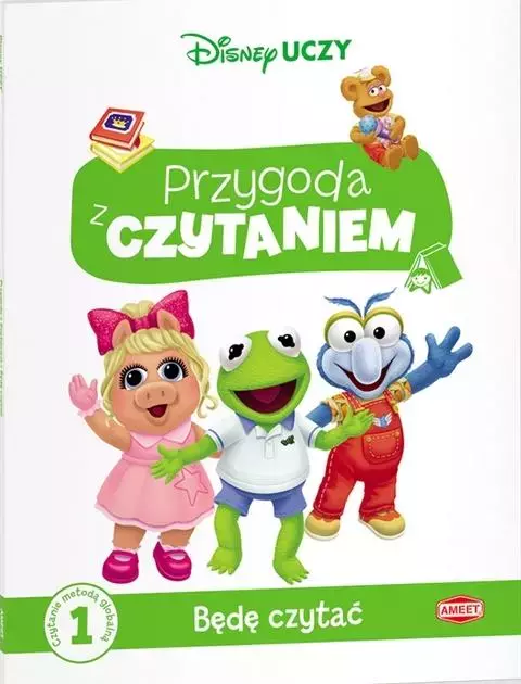 Disney uczy. Przygoda z czytaniem. Poziom 1. Będę czytać - Książki