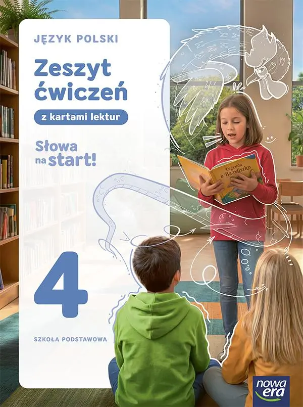 Słowa na start! Język polski. Szkoła podstawowa. Klasa 4. Zeszyt ćwiczeń. Nowość 2026 - Książki