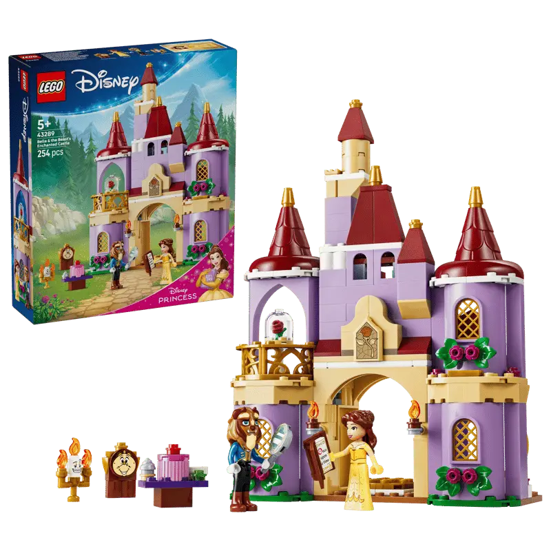 LEGO Disney™ Zaczarowany zamek Pięknej i Bestii 43289 - Zabawki
