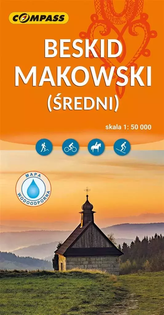Mapa - Beskid Makowski 1:50 000 - Książki