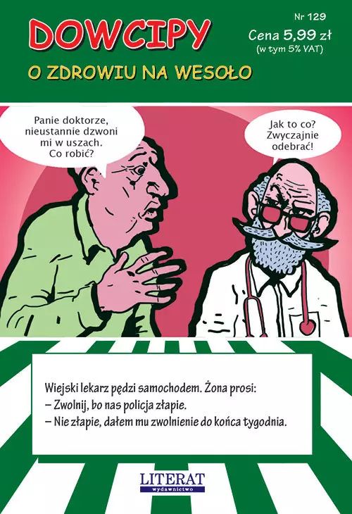 Dowcipy. O zdrowiu na wesoło - Książki