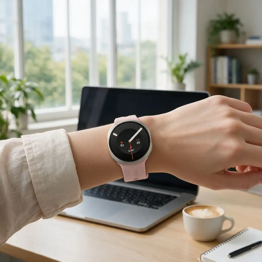 Tech-Protect Silicone Evo Samsung Galaxy Watch 8 / 9 / Classic (40 / 44 / 46 mm) Powder Pink - Elektronika i akcesoria