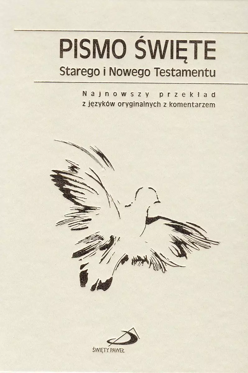 Pismo Św. ST i NT (standard format, twarda oprawa, paginatory, złocone brzegi kartek) - Książki