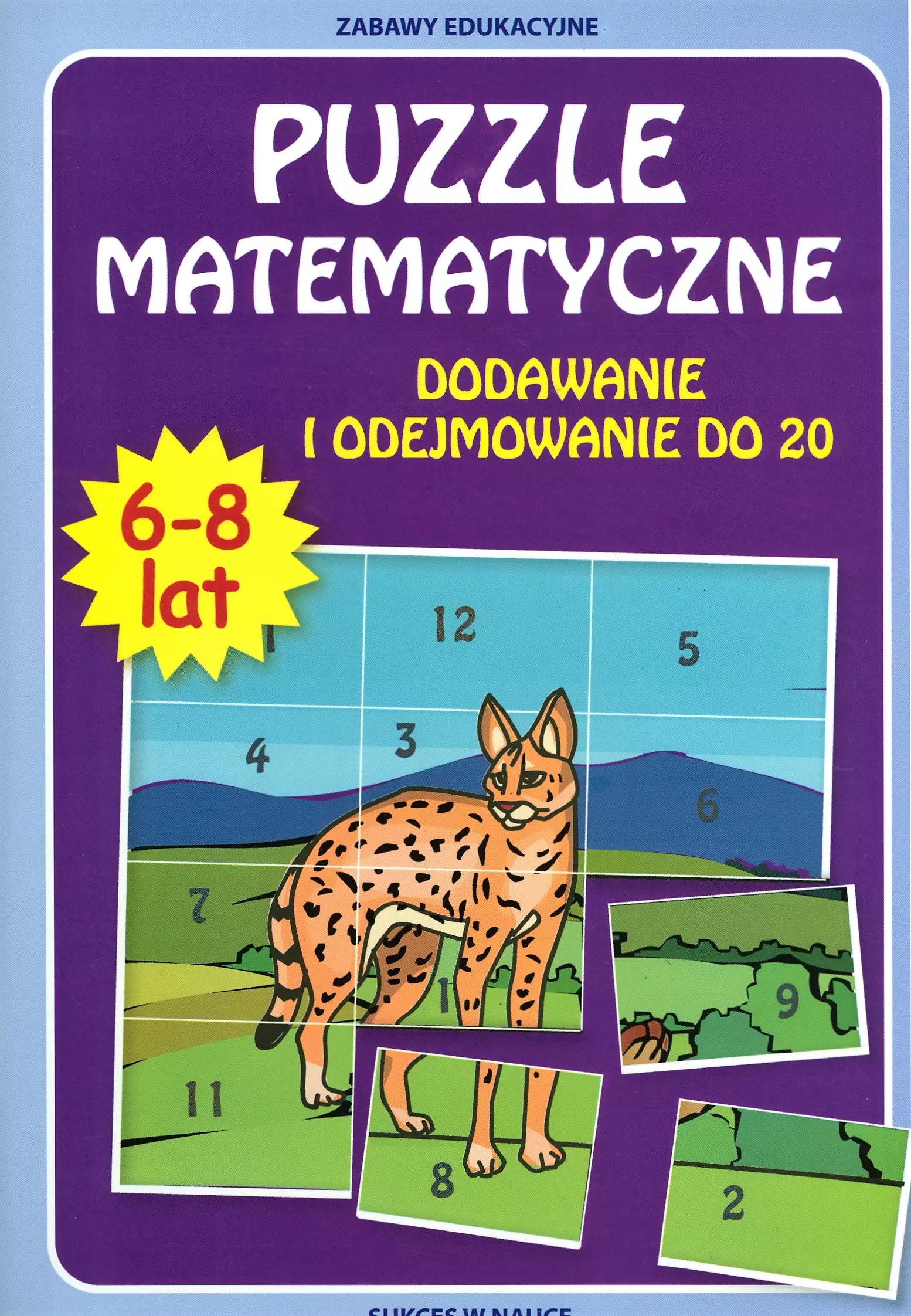Puzzle matematyczne. Dodawanie i odejmowanie do 20 - Książki