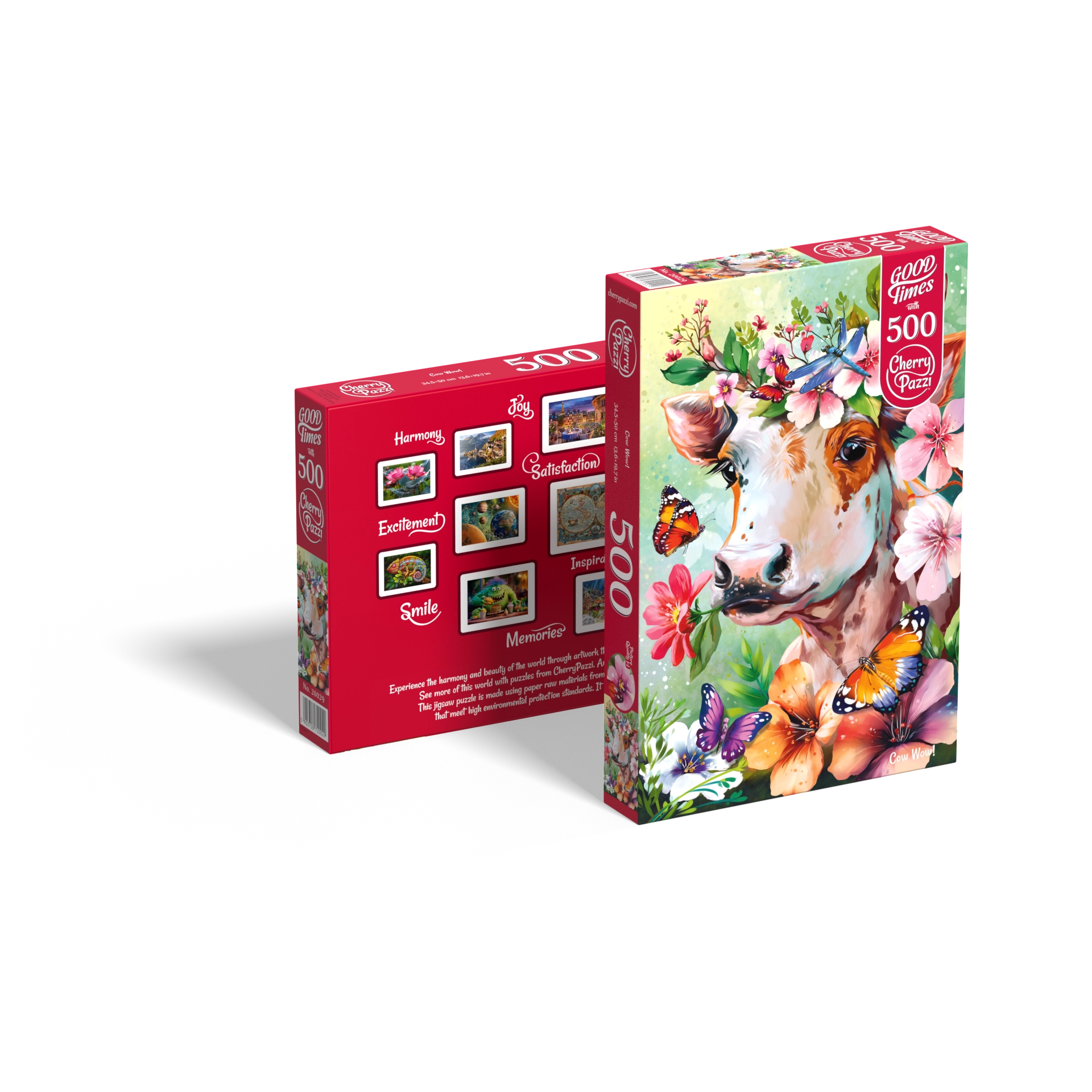 Puzzle 500 elementów. Krowa Wow! 20029 - Puzzle