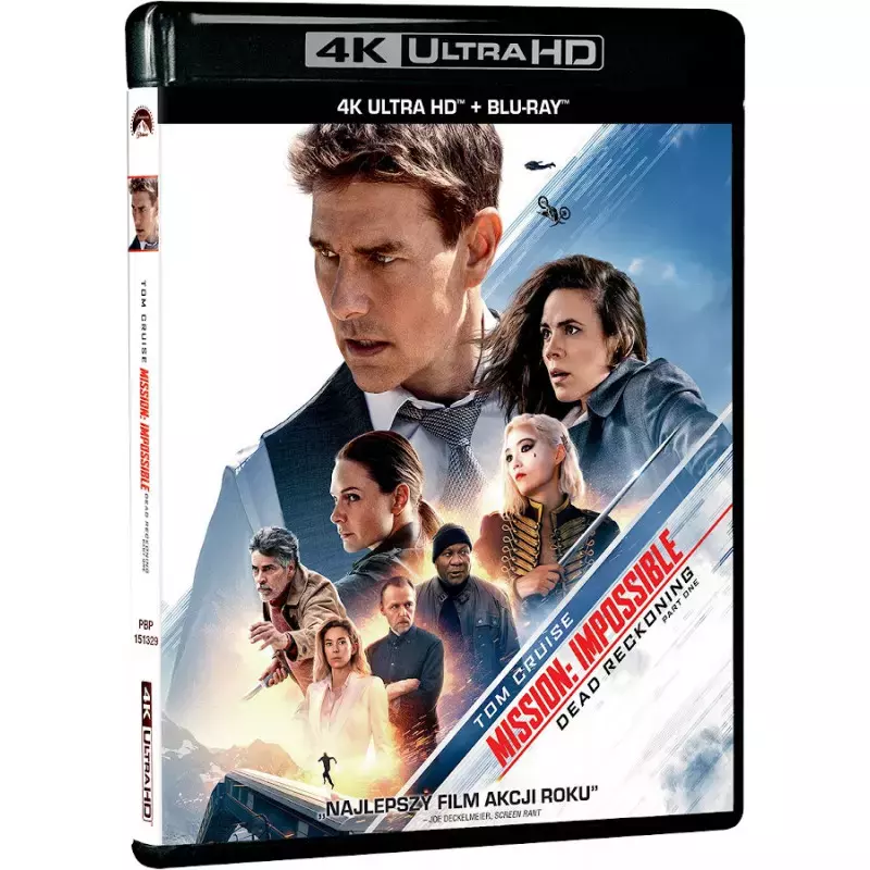 Mission: Impossible 7. Dead Reckoning. Part One, 2 Blu-ray 4K - Filmy