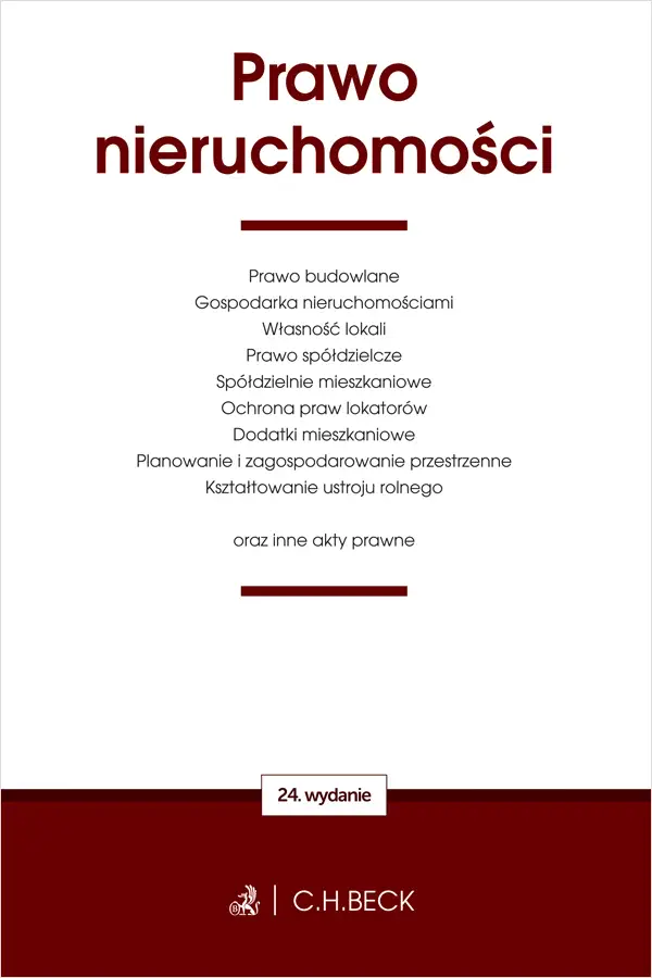 Prawo nieruchomości oraz inne akty prawne - Książki