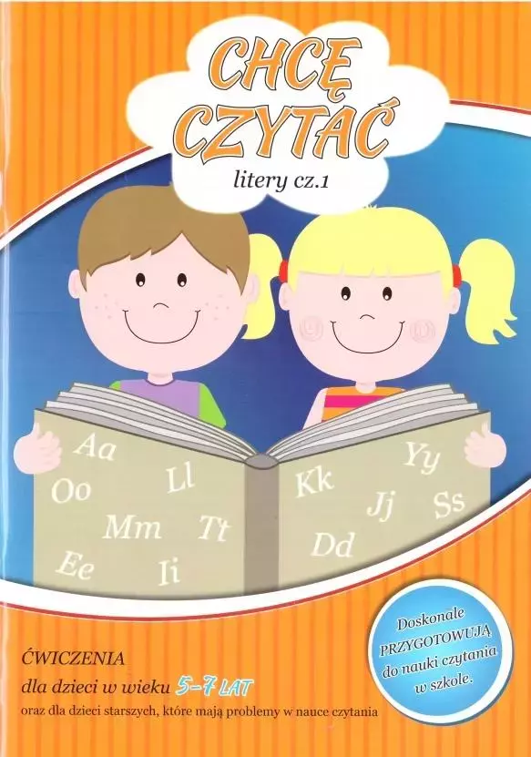 Chcę czytać - litery cz.1 - Książki