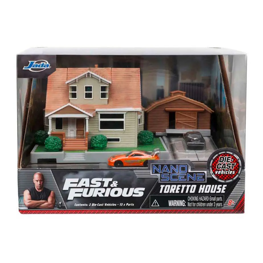Fast&Furious - Diorama Dom Toretto - Zabawki