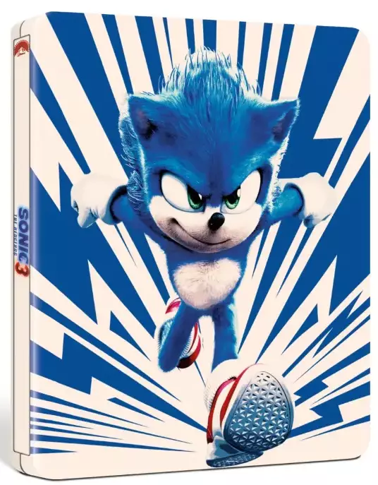 Sonic 3. Szybki jak błyskawica, 4K UHD + Blu-ray. Steelbook - Filmy