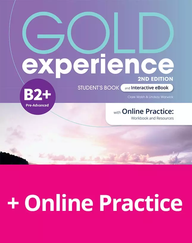Gold Experience 2ed B2+ SB with Online Practice + eBook - Książki