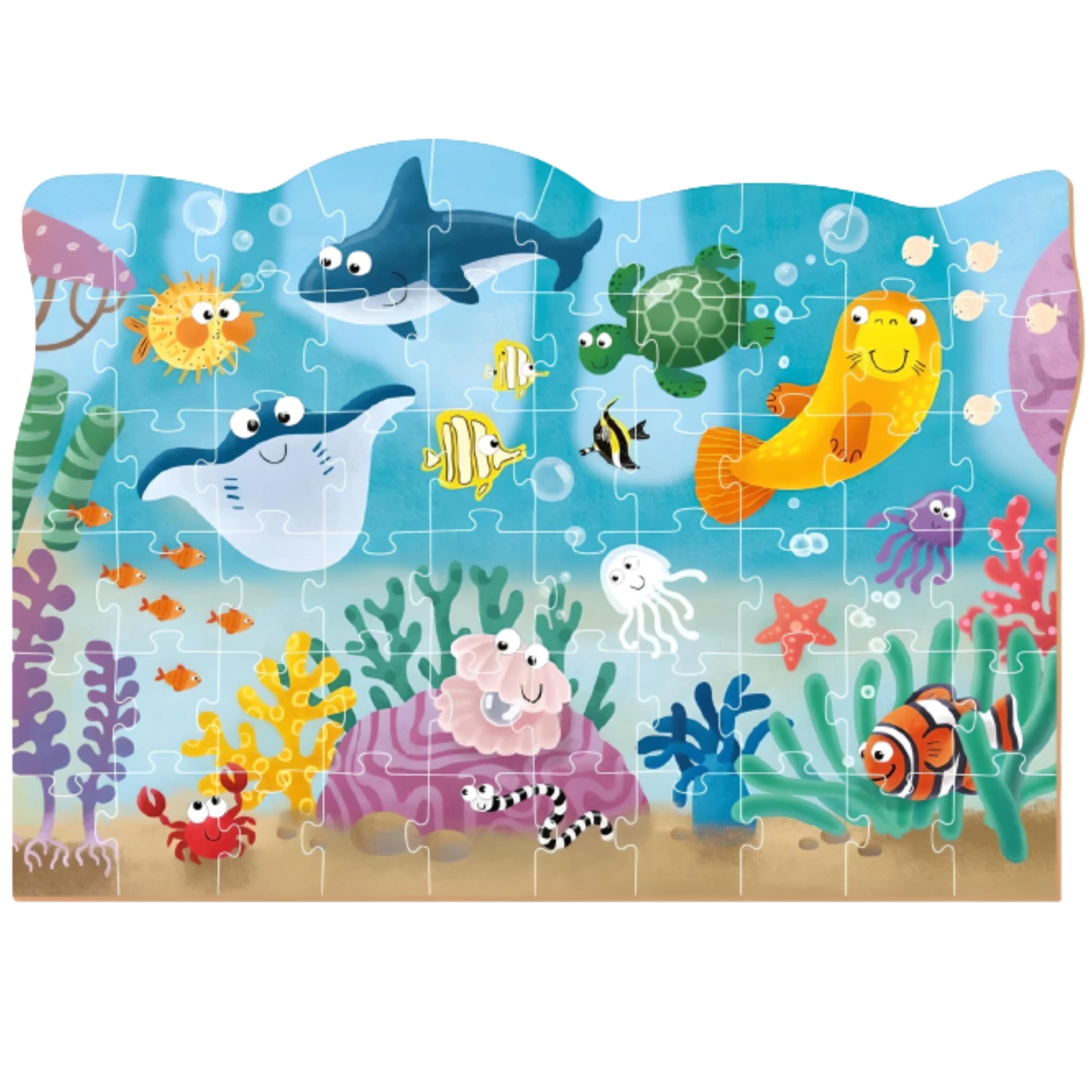 Puzzle 60 elementów. Podwodny świat - Puzzle