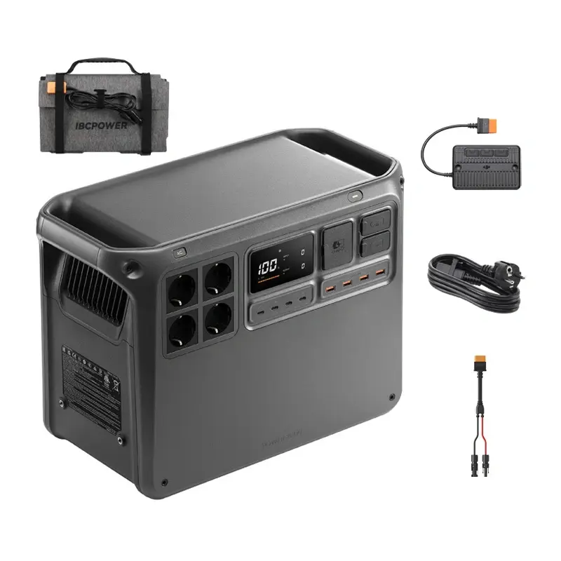Zestaw DJI Power 2000 + panel solarny 200W + adapter MPPT + kabel MC4 - Dom i ogród