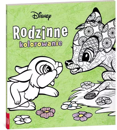 Disney. Rodzinne kolorowanie - Książki