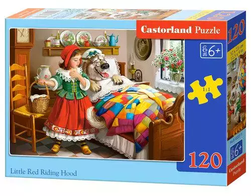 Puzzle 120 elementów. Czerwony Kapturek - Puzzle