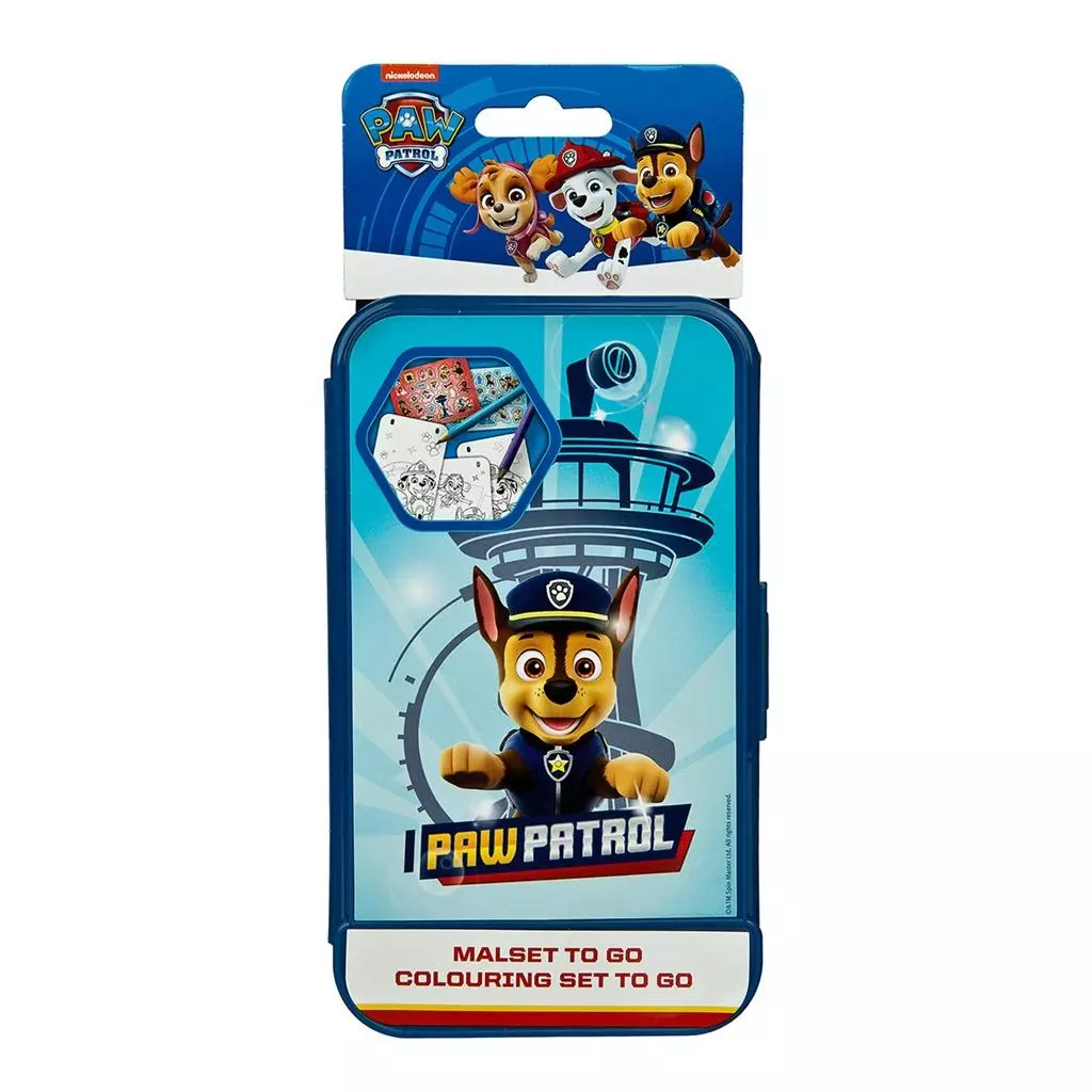 Kolorowanki zestaw podróżny Psi Patrol - Książki