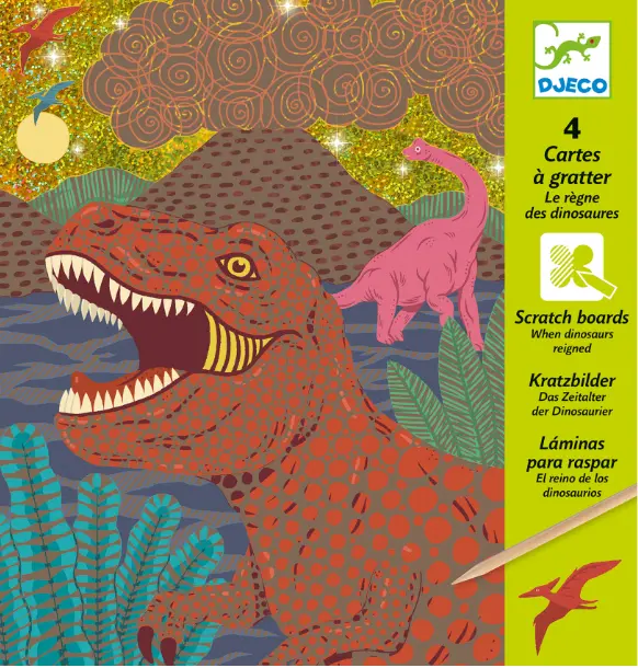 Wydrapywanka dinozaury - Zabawki