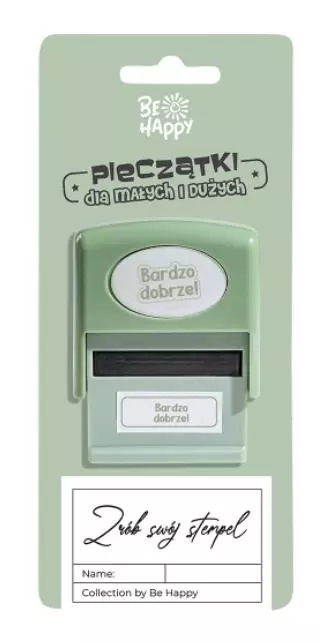 Pieczątka dla dzieci z napisem Bardzo dobrze! - Papiernicze i szkolne
