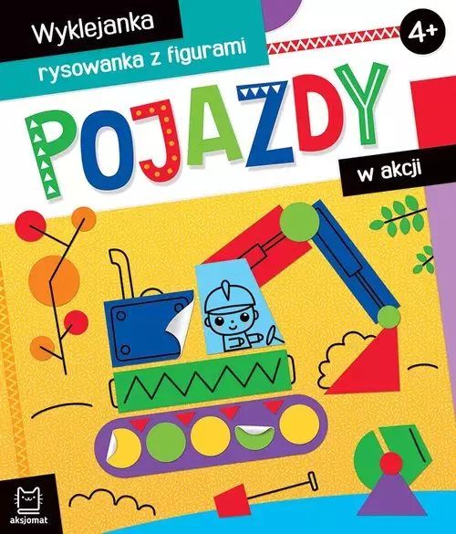 Pojazdy w akcji Wyklejanka, rysowanka z figurami 4+ - Audiobooki