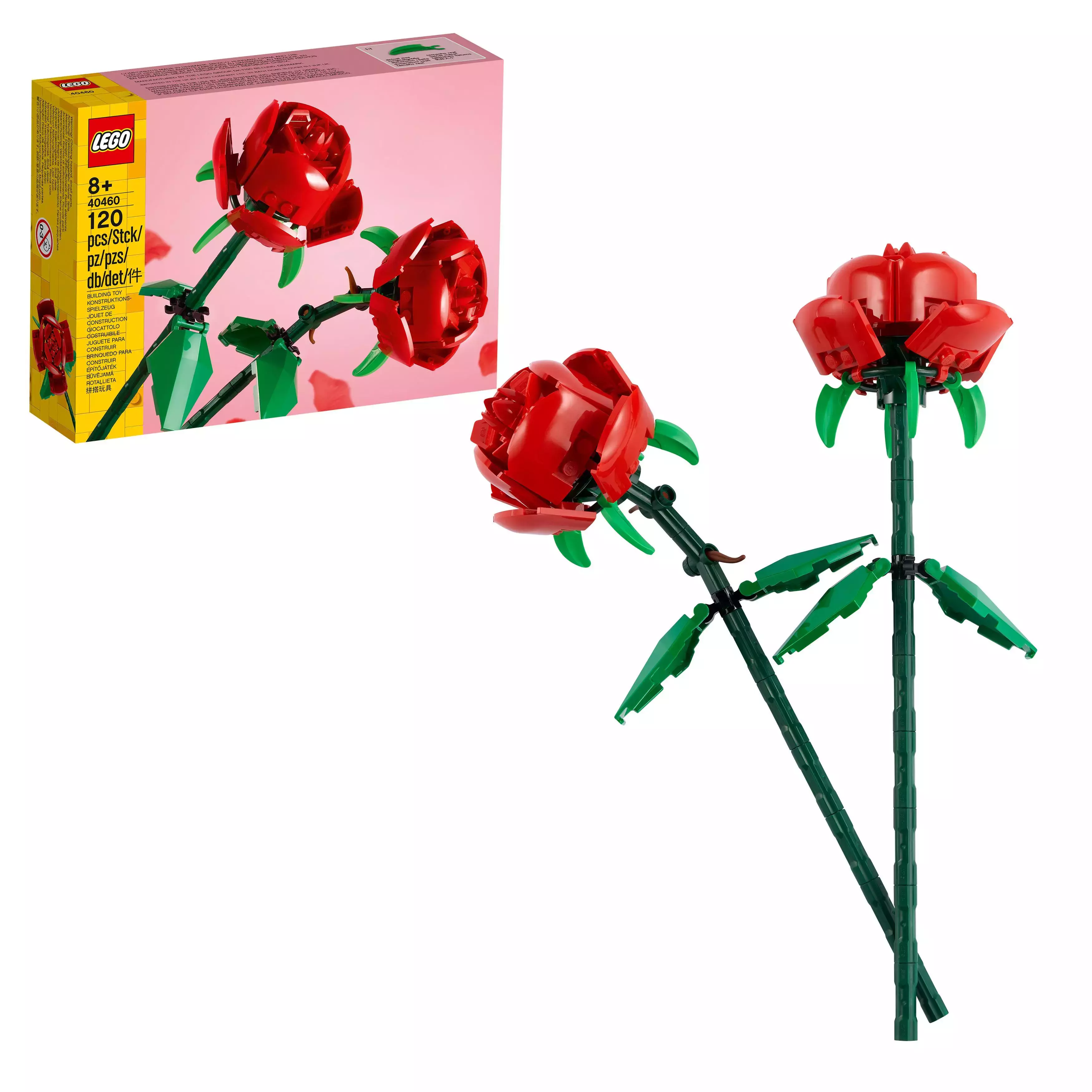 LEGO Flowers Róże 40460 - Zabawki