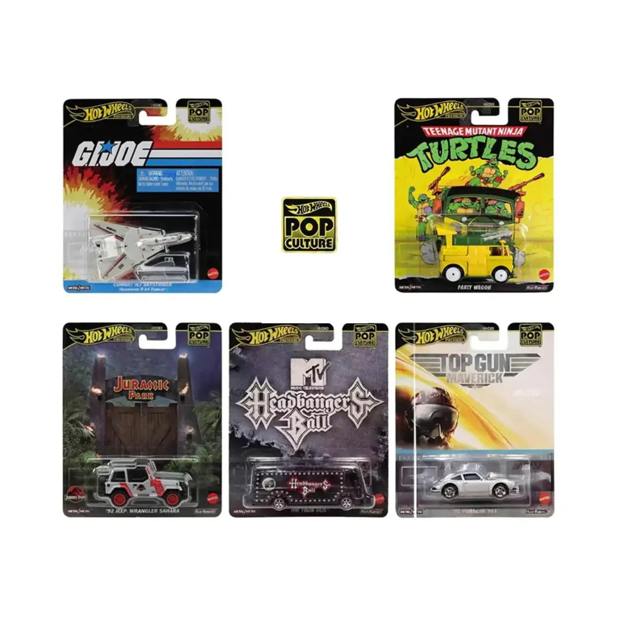 Hot Wheels. HXD63 Samochodzik Popkultura - Zabawki
