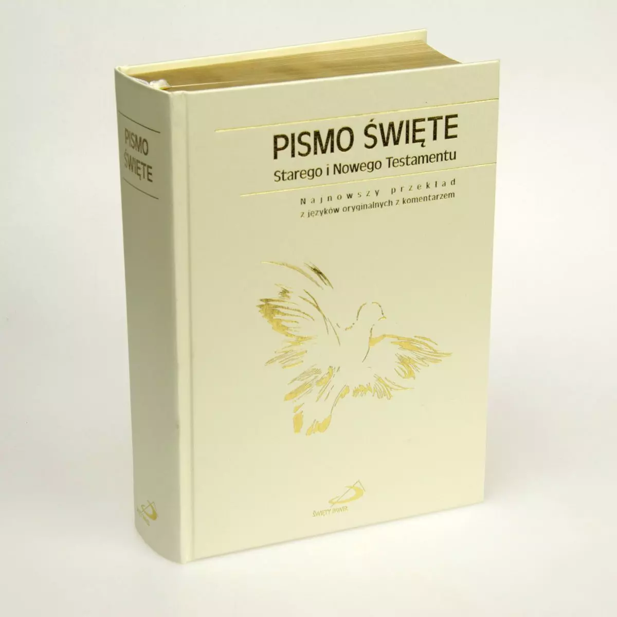 Pismo Św. ST i NT (standard format, twarda oprawa, paginatory, złocone brzegi kartek) - Książki