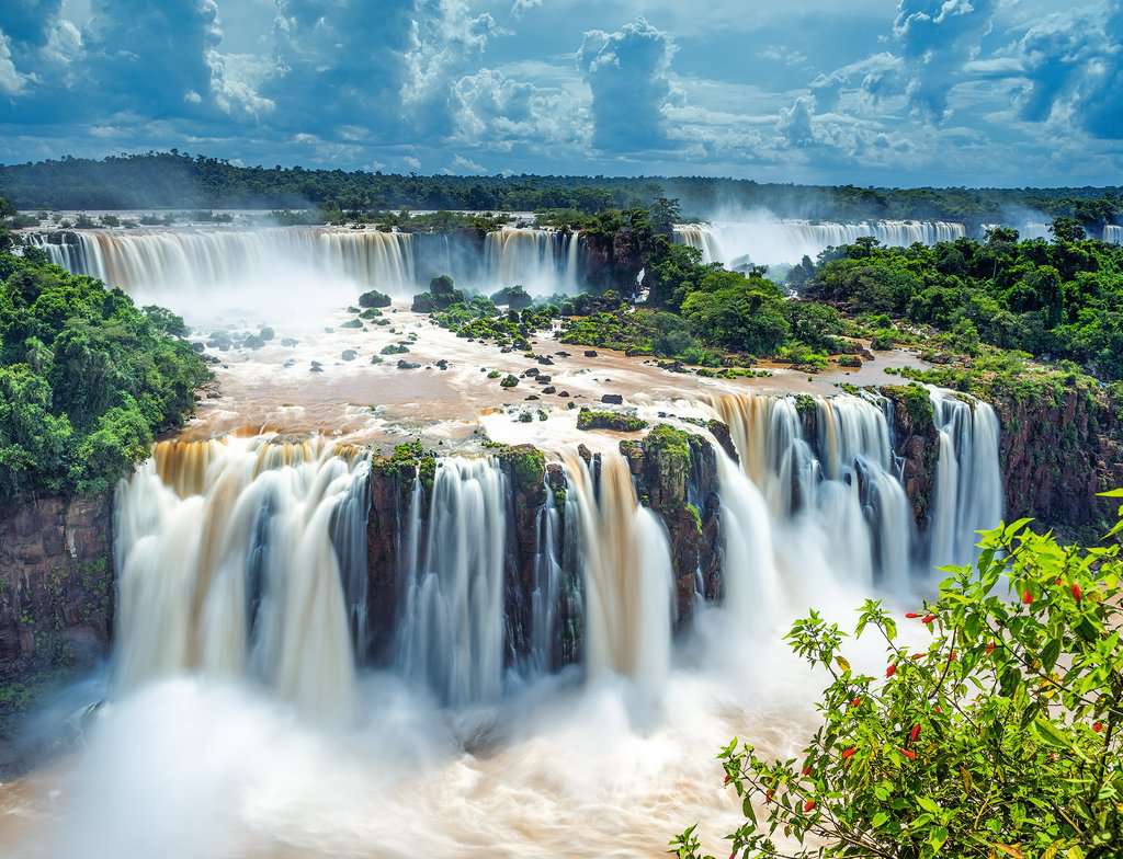 Puzzle 2000 elementów. Wodospad Iguazu - Puzzle
